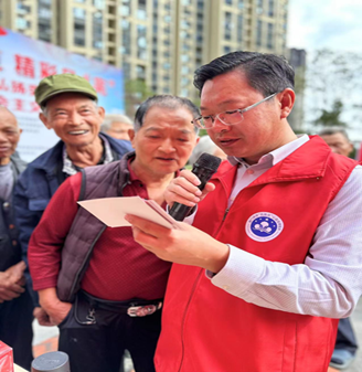 观韬党建|走进西坑 精彩呈“宪”公益普法宣传活动